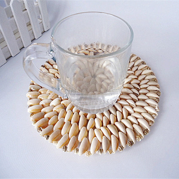 Seashell natural placemat