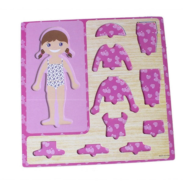 Dress Changing Jigsaw Puzzle