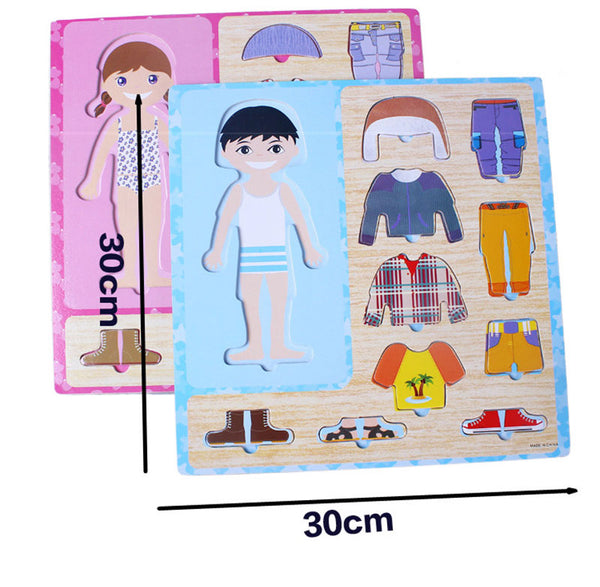 Dress Changing Jigsaw Puzzle