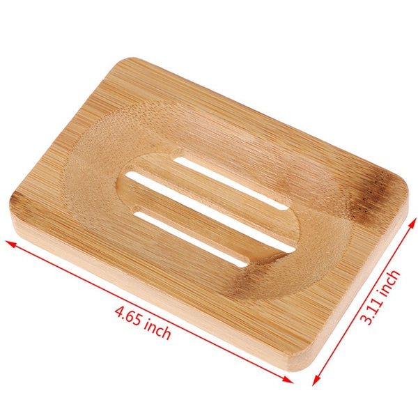 Natural Wood Soap Dish