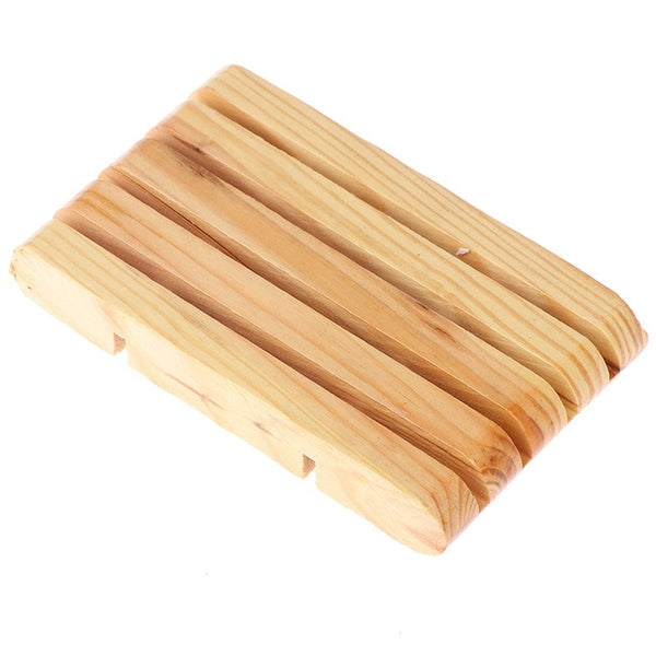 Natural Wood Soap Dish