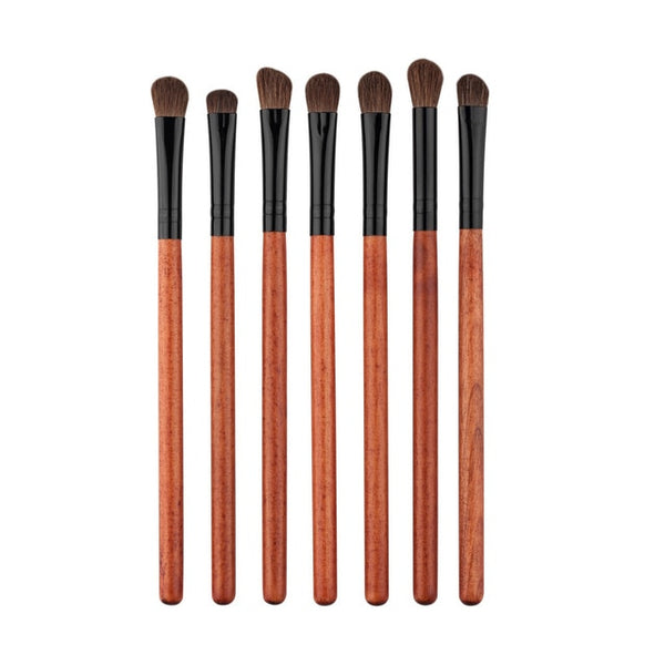 Makeup Brushes With Wooden Handle