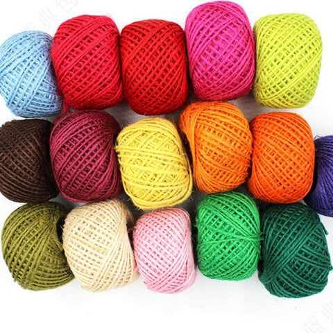 Colorful Hemp Twine