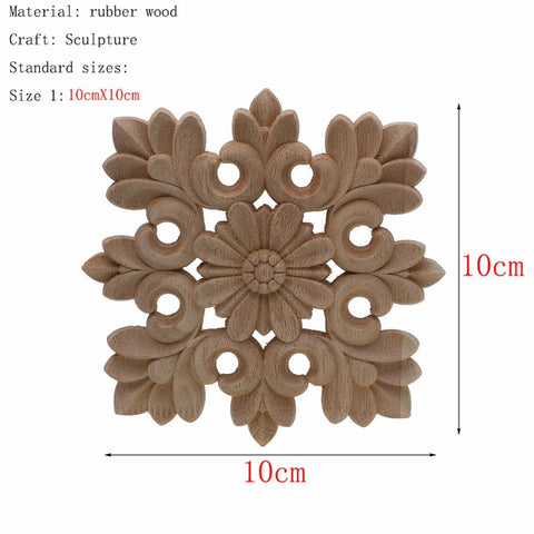 Floral Decorative wooden craft