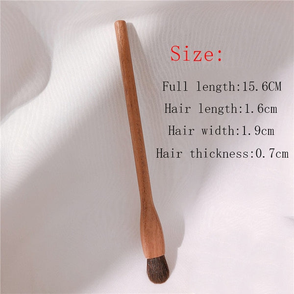 Makeup Brush With Wooden Handle