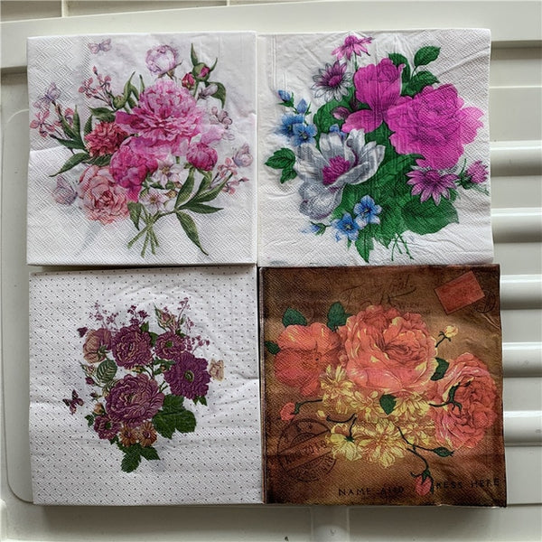 Decorative Paper Napkins For Various Occasions