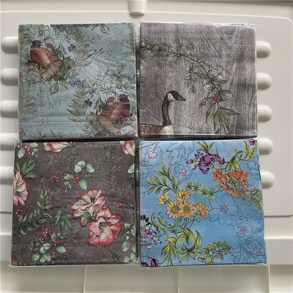 Decorative Paper Napkins For Various Occasions