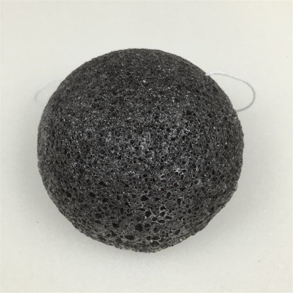 Bamboo Charcoal Cosmetic Cleanser Sponge