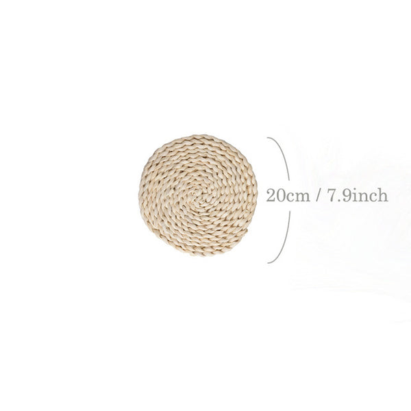 Natural Corn Fur Woven Pot Pads