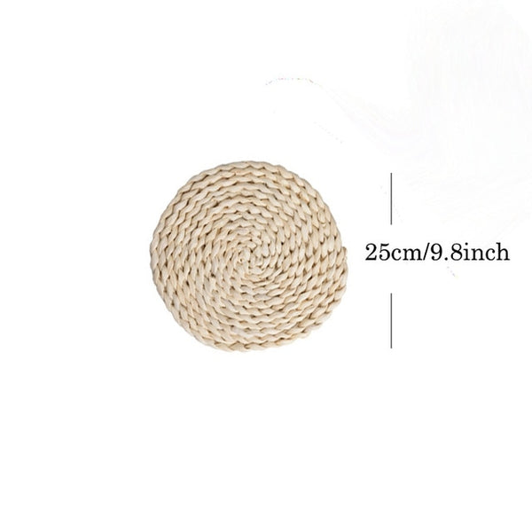 Natural Corn Fur Woven Pot Pads