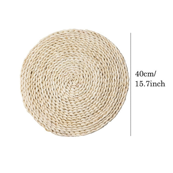 Natural Corn Fur Woven Pot Pads