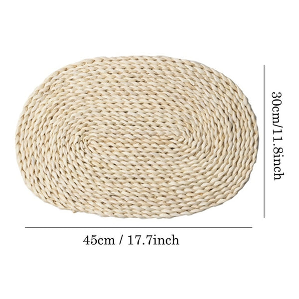 Natural Corn Fur Woven Pot Pads