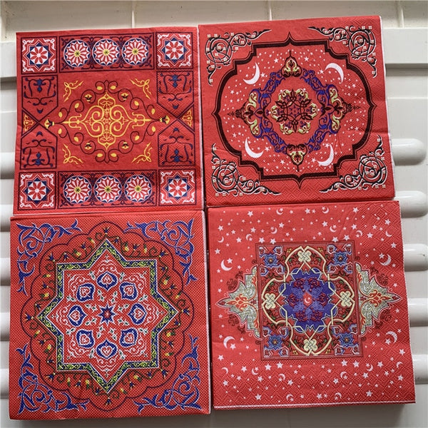 Decorative Paper Napkins For Various Occasions