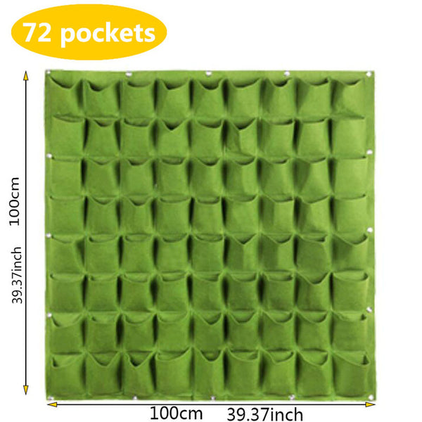 Wall Hanging Vertical Garden Seedling Grow Bags