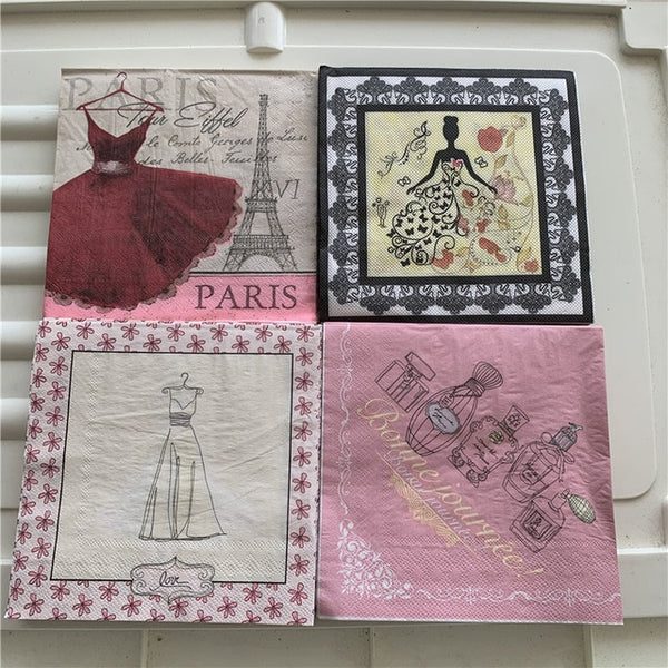 Decorative Paper Napkins For Various Occasions