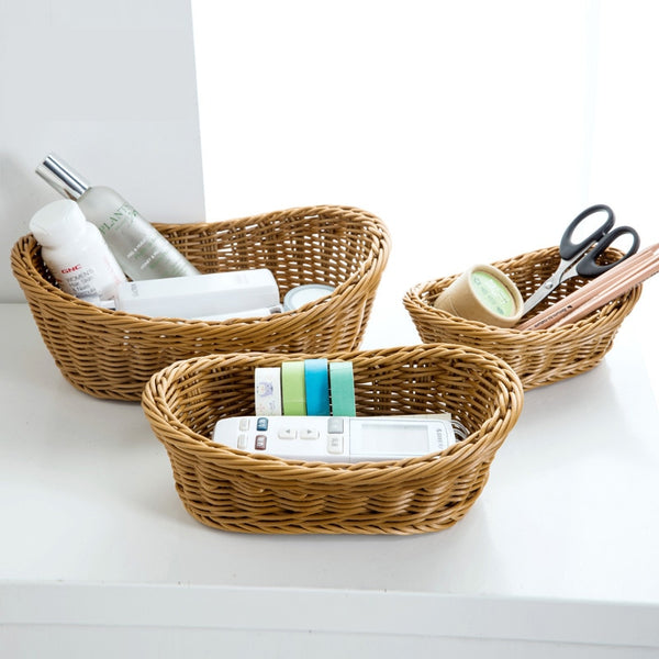 Bamboo handmade storage basket