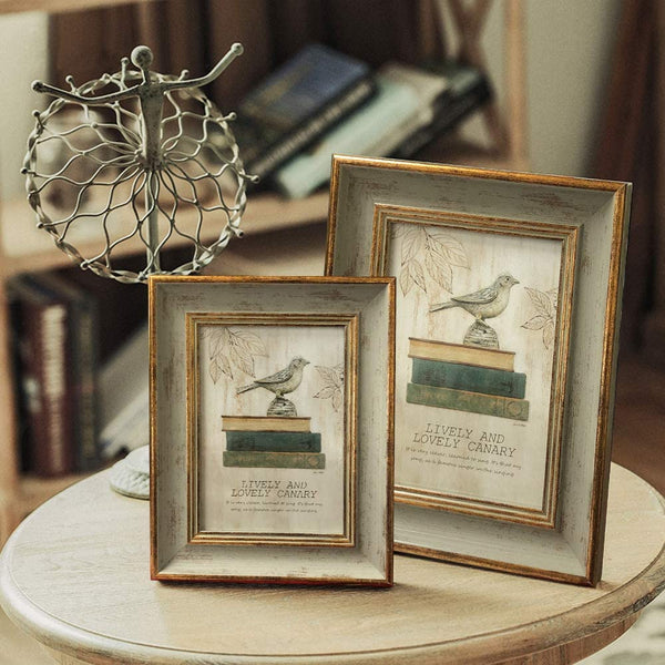 Vintage Wooden Picture Frame