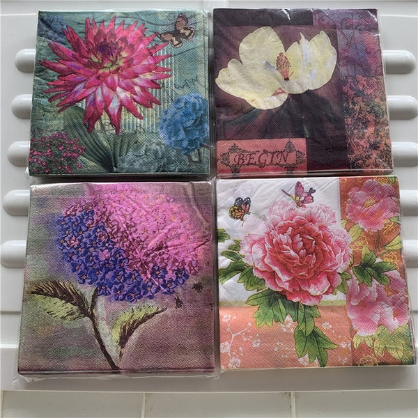 Decorative Paper Napkins For Various Occasions