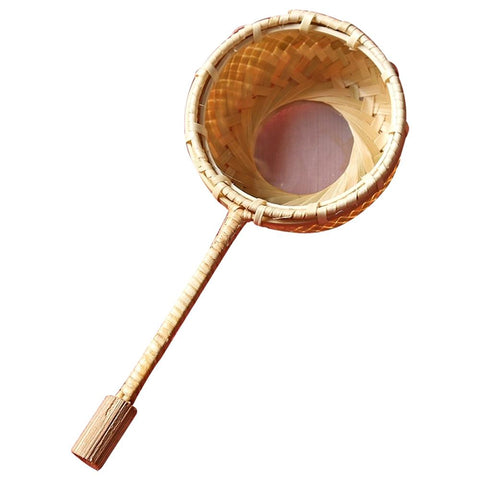 Handmade bamboo tea strainer