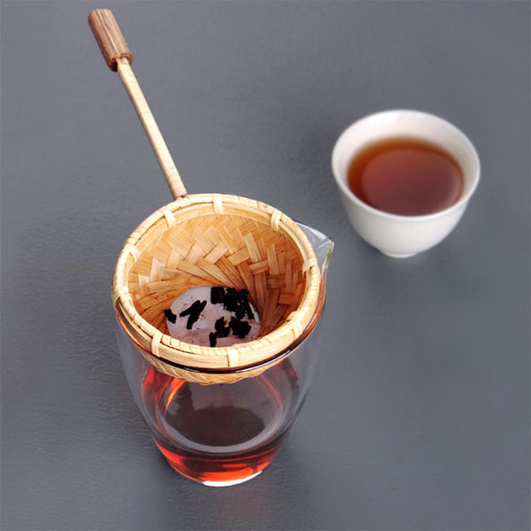 Handmade Natural Bamboo Tea Strainer