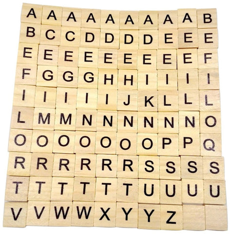 Wooden Alphabets