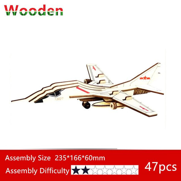 Wooden Fighter - 3D Puzzle