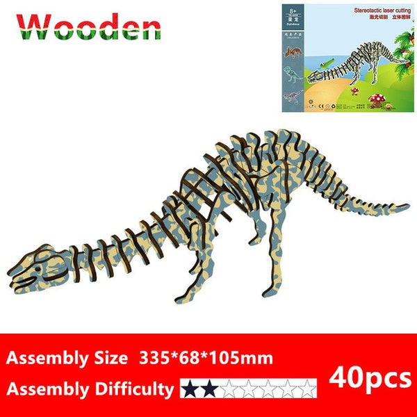 Wooden Puzzle - Dinosaur