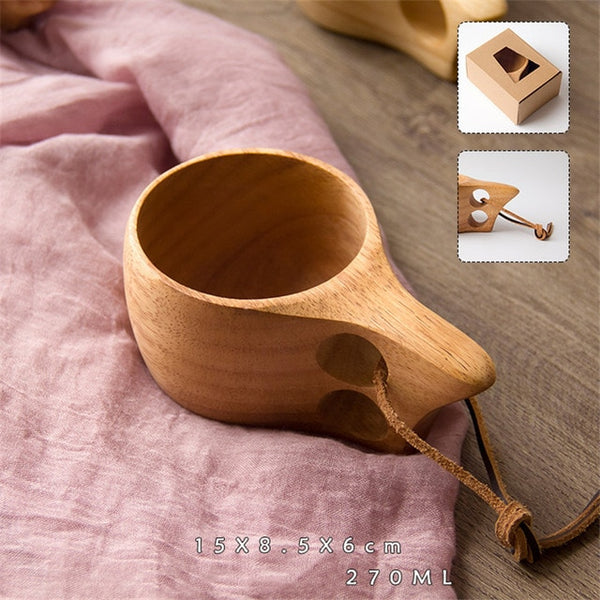 Wooden Coffee Mug