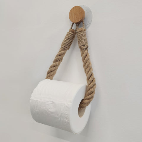 Vintage Toilet Paper Hanging Rope