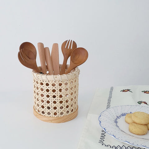 Handmade table organiser