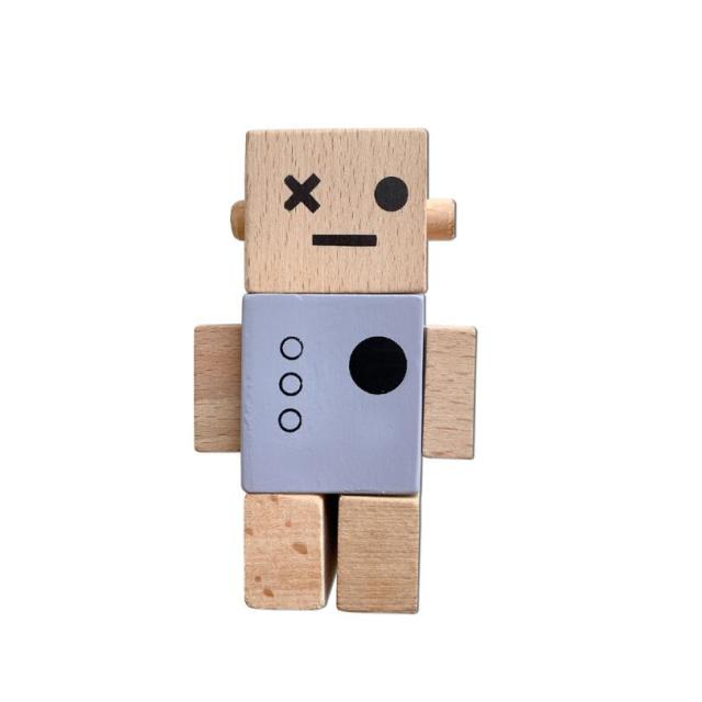 Wooden Robot Toys For Kids