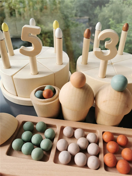 Wooden Montessori Birthday Toy