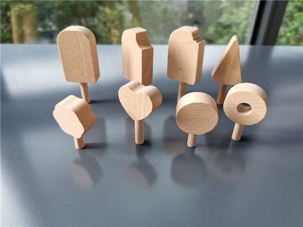 Wooden popsicle