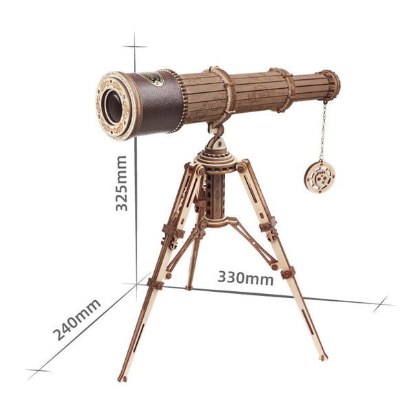 Wooden telescope