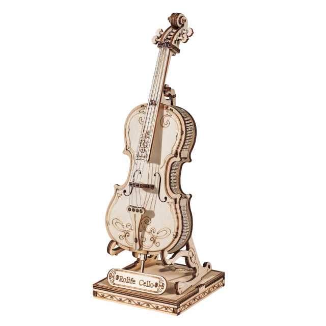 Wooden instrument cello