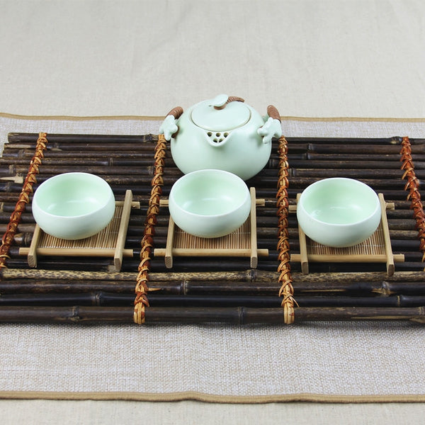 Handmade Bamboo Chinese Kung Fu Tea Tray